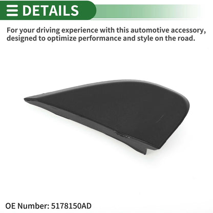 Front Right Side Pillar Corner Triangle Trim for Dodge Journey