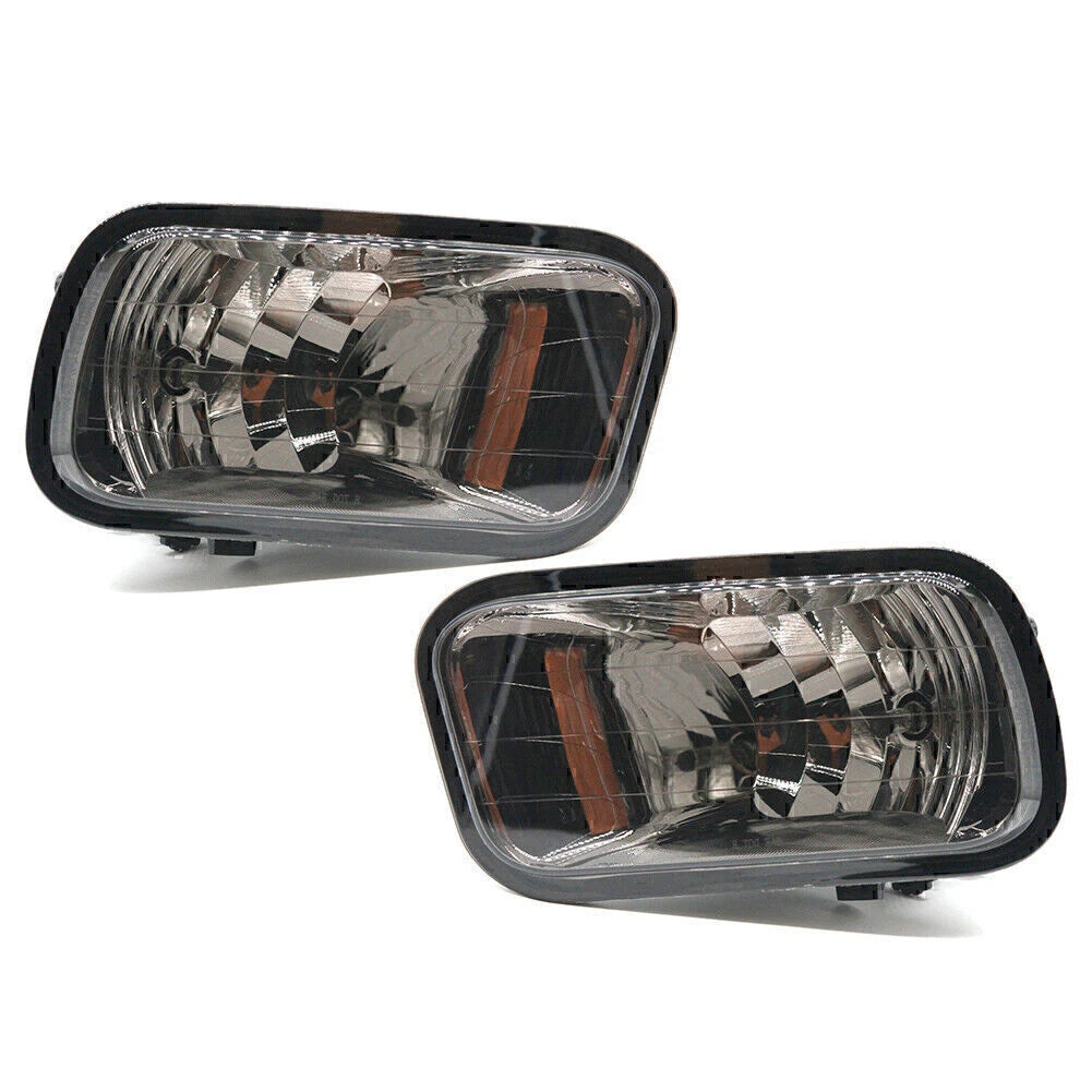 Black Front Fog Light Lamps  For Dodge Ram 1500 2500 3500 (2009-2012)
