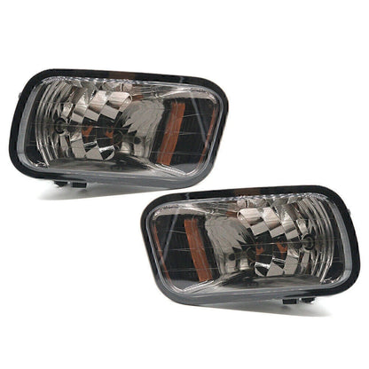 Black Front Fog Light Lamps  For Dodge Ram 1500 2500 3500 (2009-2012)