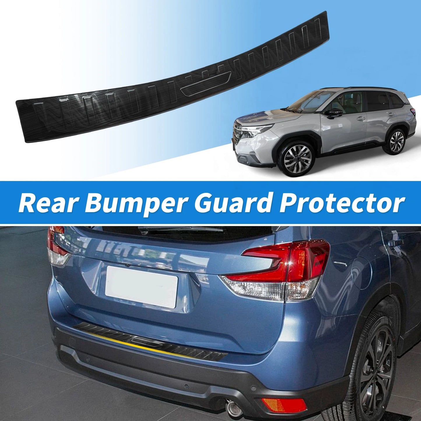 Rear Bumper Guard Protector for Subaru Forester (2019-2024)