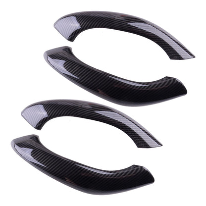 4Pcs Black Interior Door Handle Covers for BMW X1 (2016-2018)
