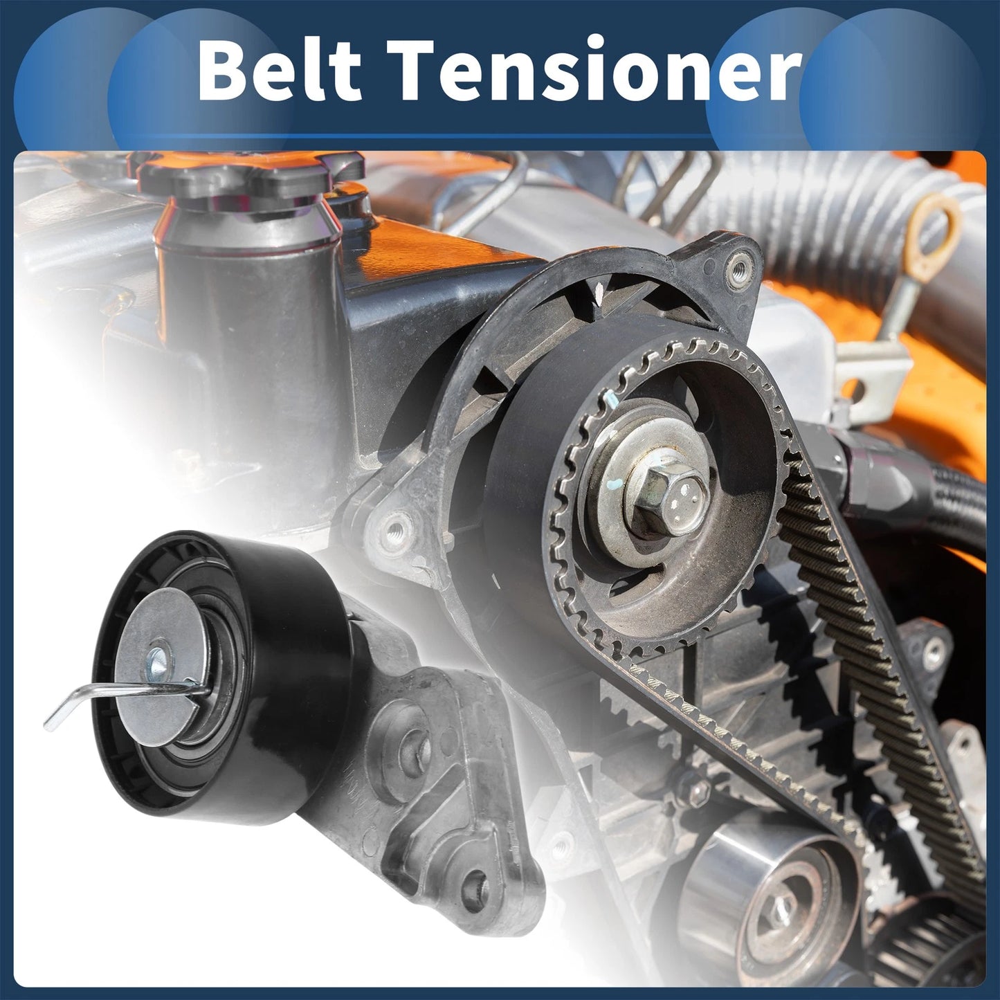Belt Tensioner for Ford Focus (2004-2010) Metal 1 x Unit