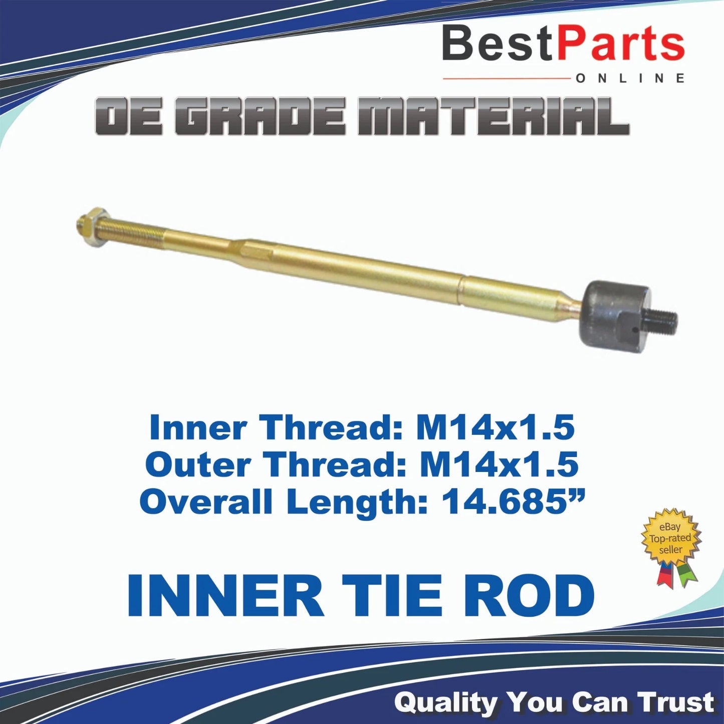 Inner Tie Rod End for Dodge Grand Caravan (2011–2020)