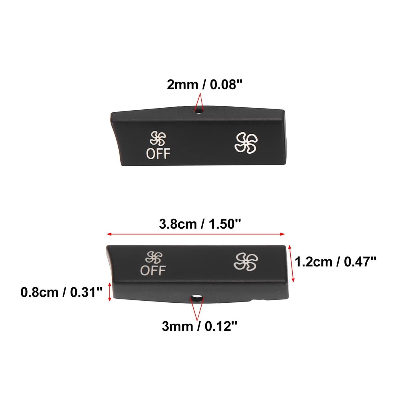 AC Climate Control Button Fan Speed for BMW 5 Series F07 F10 6 Series F06