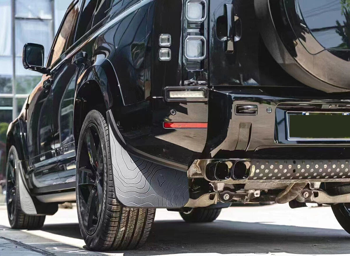 Front Rear Mud Flaps for Land Rover Defender L663 90 110 130 (2020-2024)