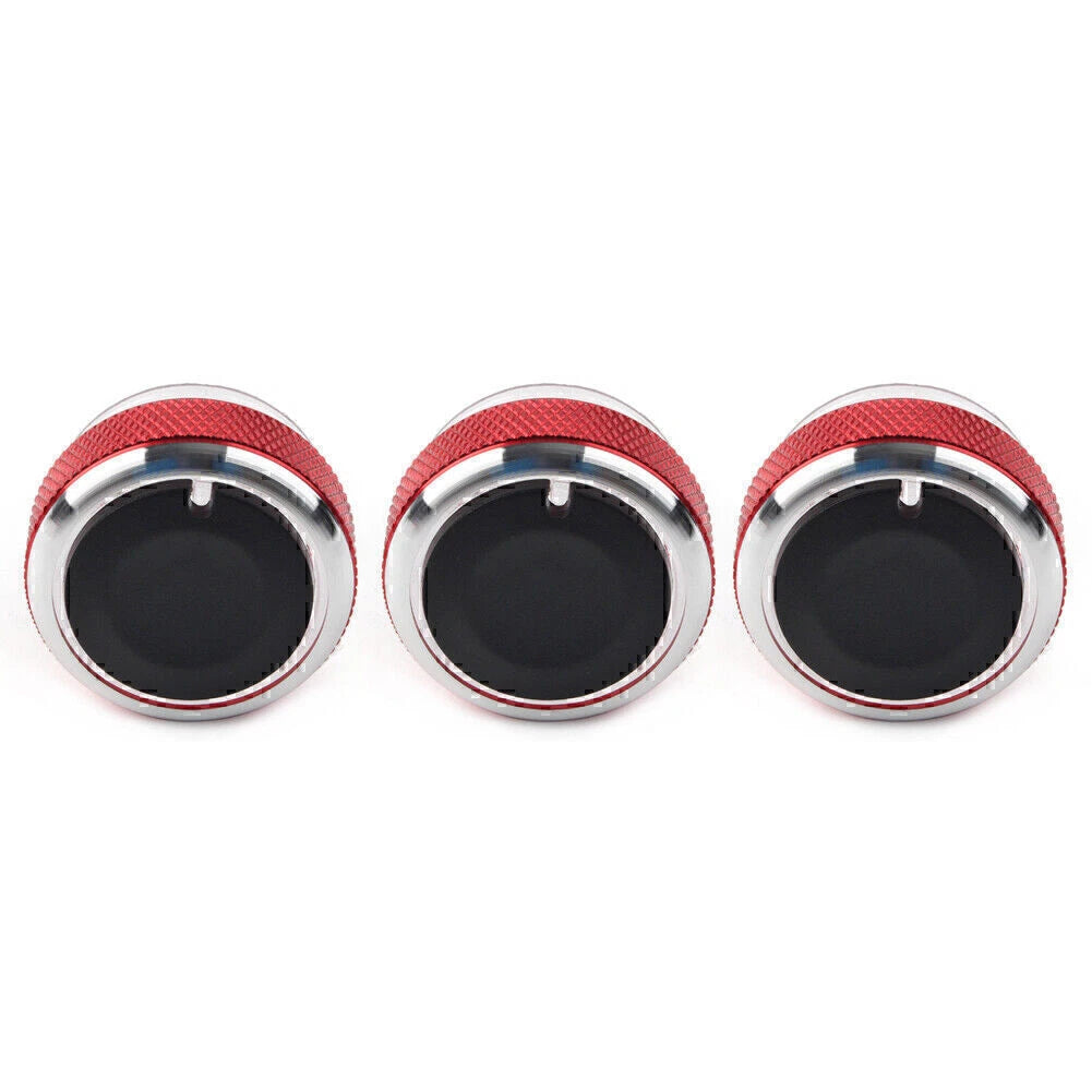 3 x ABS Air Conditioner Switch Knobs for Ford Focus Mondeo C-Max (2005-2018)