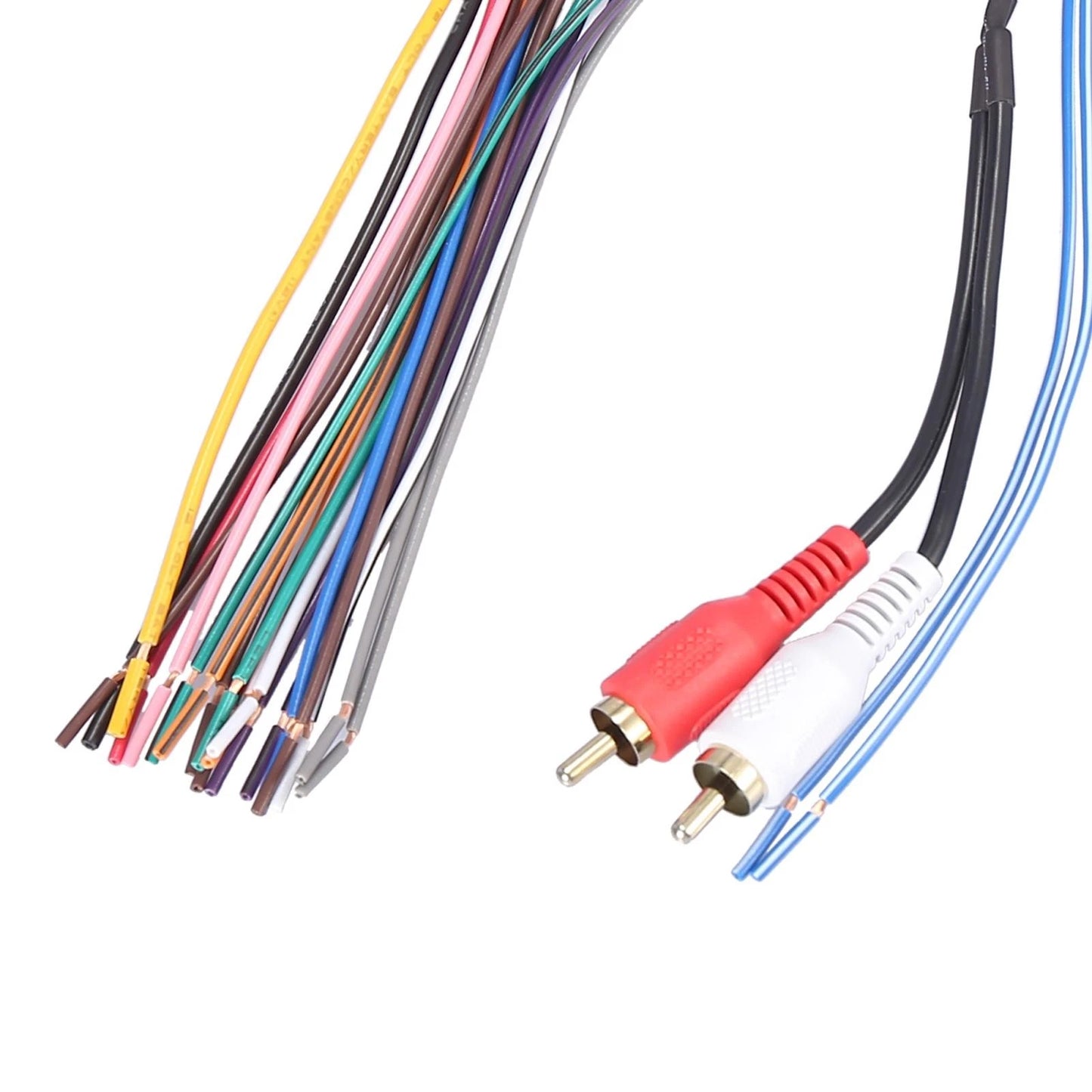 Stereo CD Player Wiring Harness Set 2 x RCA Connectors for Ford Freestar
