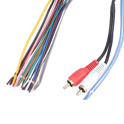 Stereo CD Player Wiring Harness Set 2 x RCA Connectors for Ford Freestar
