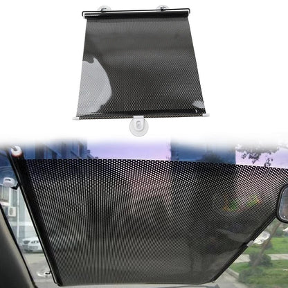 Retractable Baby Sun Shade Cover for Car Side Window - Universal Fit