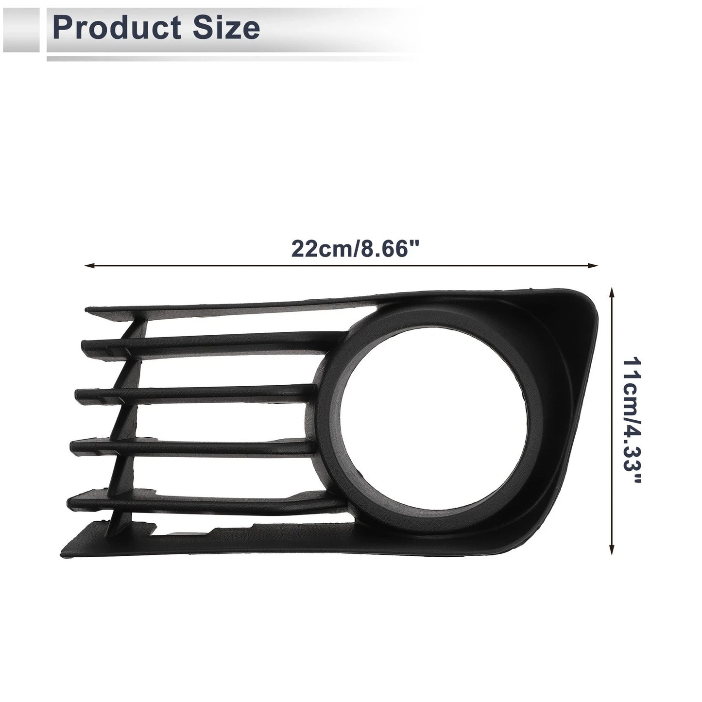 Front Right Fog Light Grill for Toyota Prius (2004-2009)