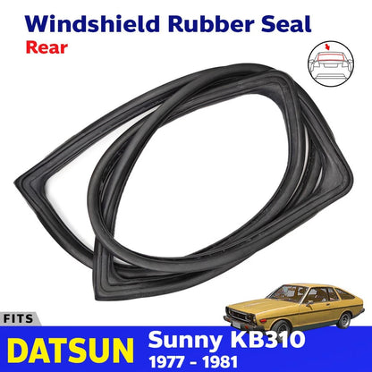 Windshield Rubber Weatherstrip Rear Fits Datsun Sunny KB310 2D Coupe 77-81 D06