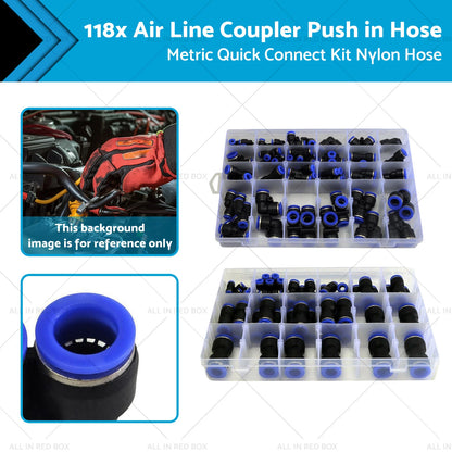 Air Line Coupler Quick Connect for Metric Hose Joiner