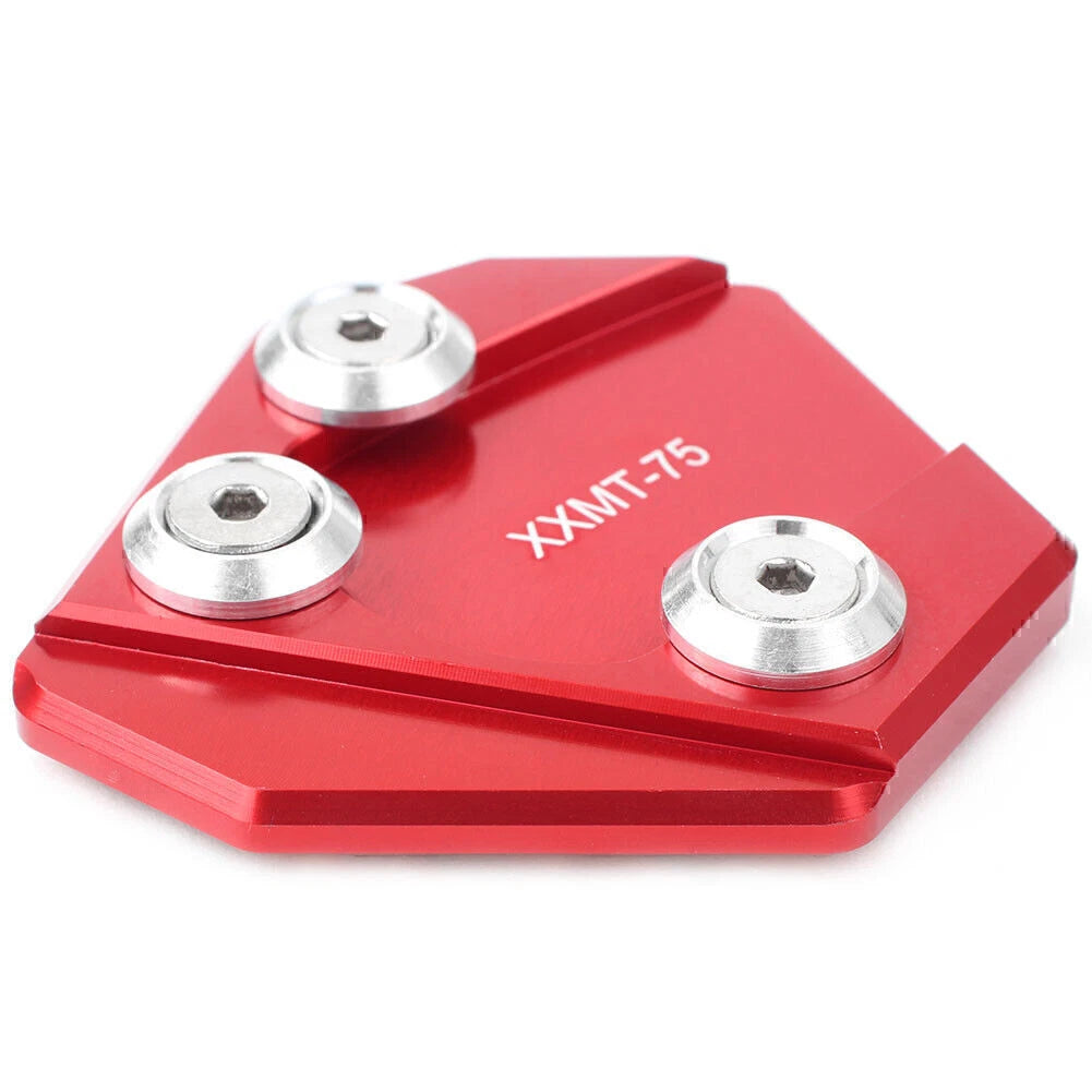 Sidestand Kickstand Extension Pad for YAMAHA GTR (2004-2015) Red
