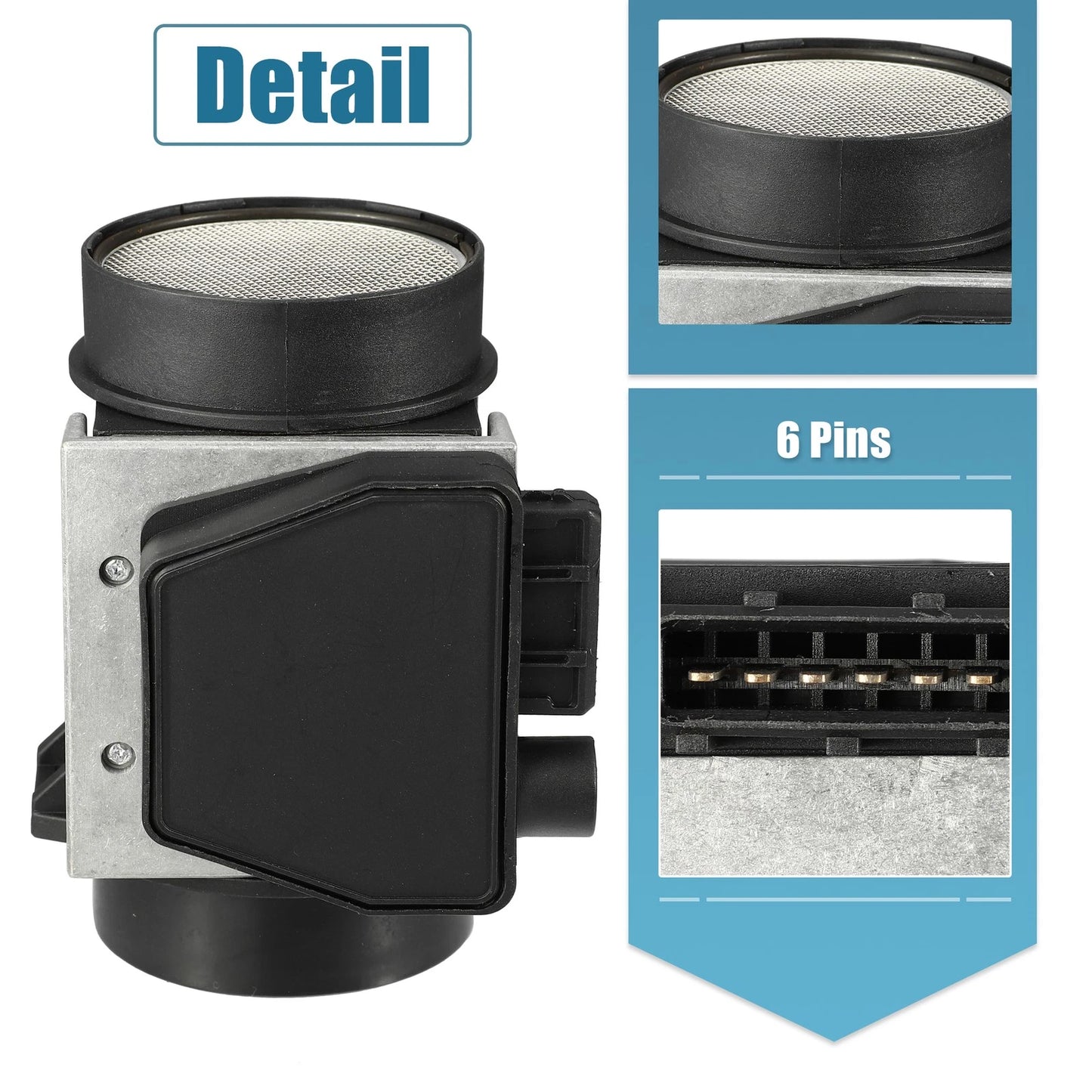 Car Mass Air Flow Meter MAF Sensor for Volvo 240 (1988-1993)