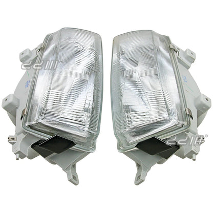 Head Light Glass Lens for Honda Civic EF SH SH4 Sedan (1990-1991) 2 x
