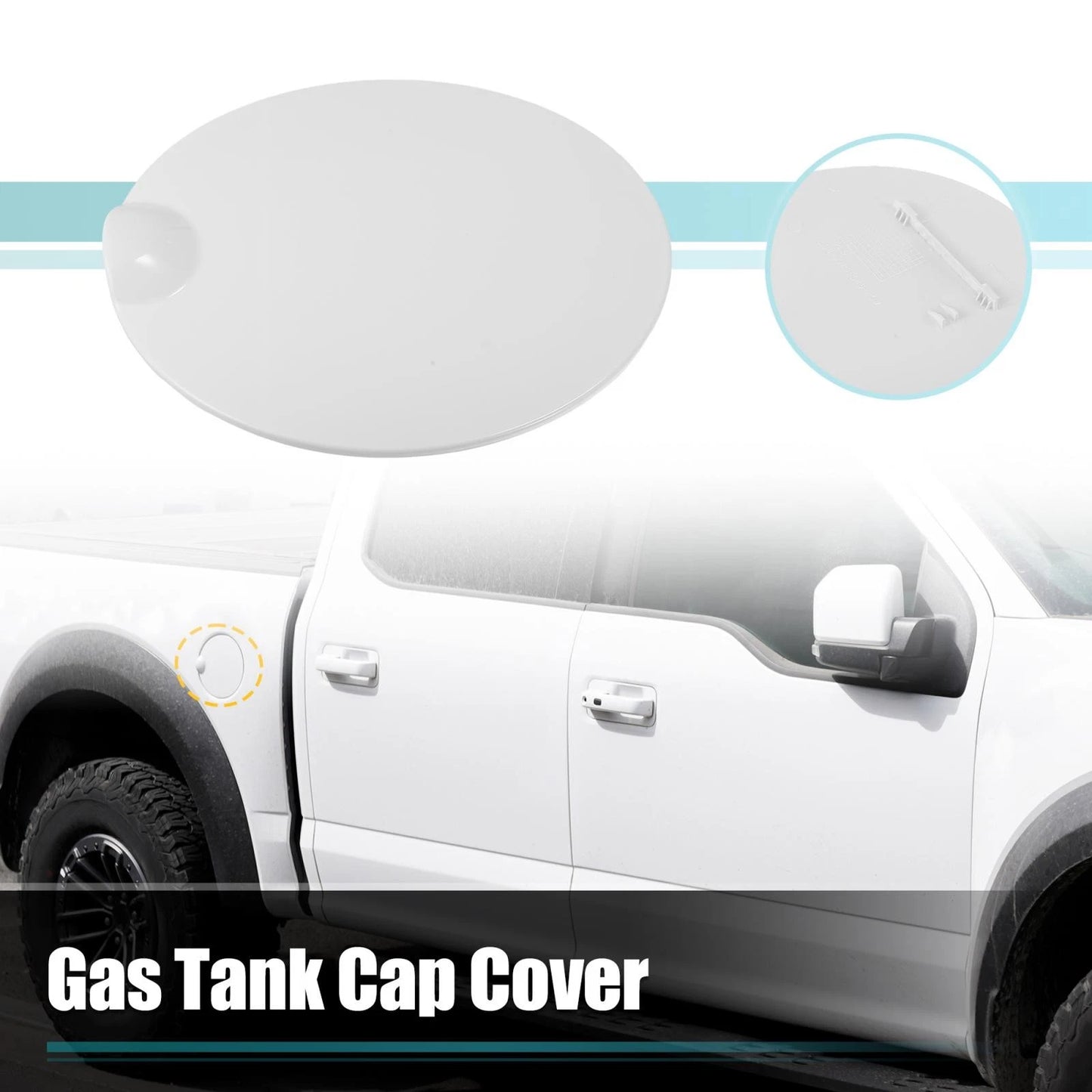 Fuel Gas Tank Door Filler Cover for Ford F-150 (2009-2014)