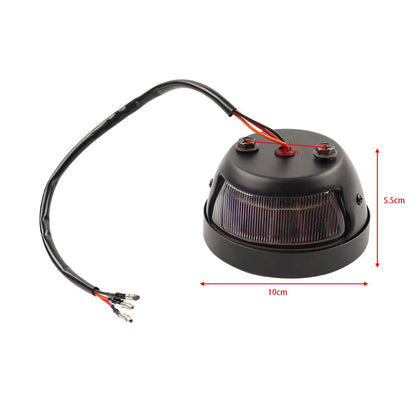 Motor Tail Stop Light License Plate Lamp for Harley Bobber Chopper Cruiser