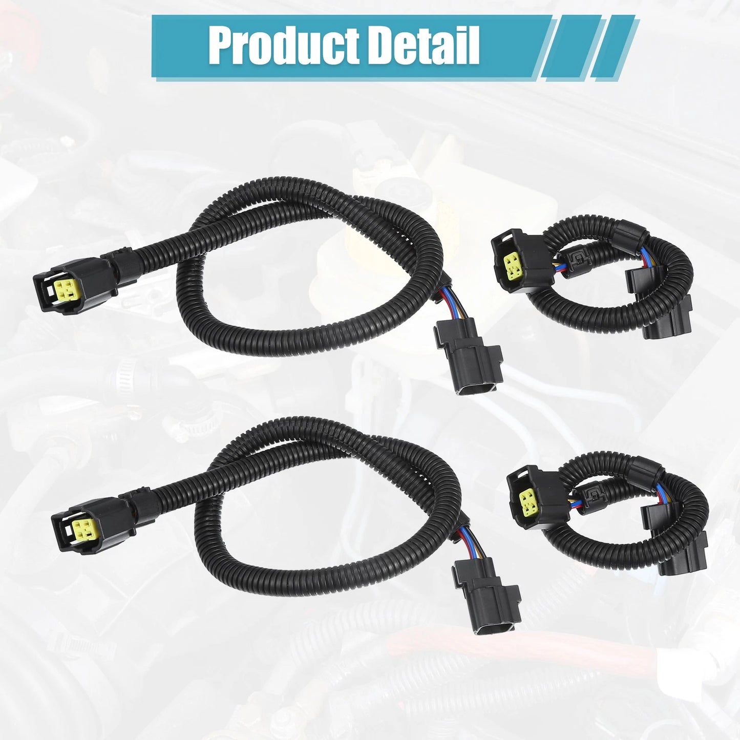 12" + 24" Oxygen Sensor Extension Harness for Jeep Wrangler (2001 - 2019)