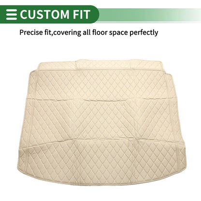 Heightened Edge Cargo Liner Trunk Mat for Honda CR-V (2023-2024) Beige XPE