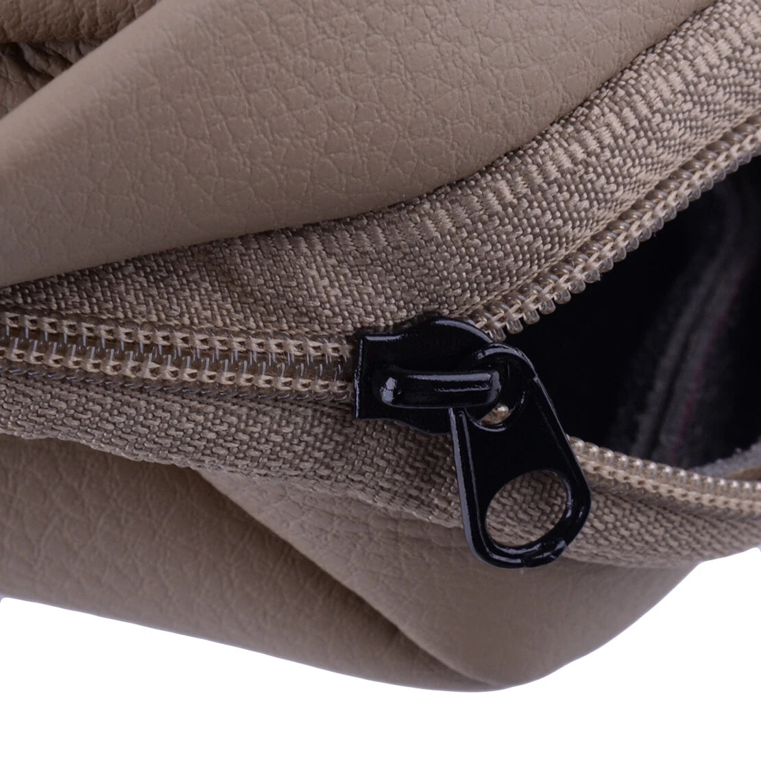 Beige Front Seat Armrest Protector Covers for Toyota Sienna (2011-2018)