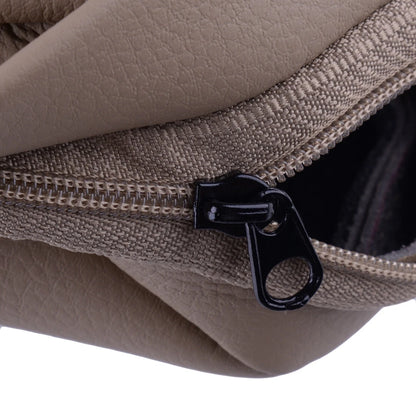 Beige Front Seat Armrest Protector Covers for Toyota Sienna (2011-2018)
