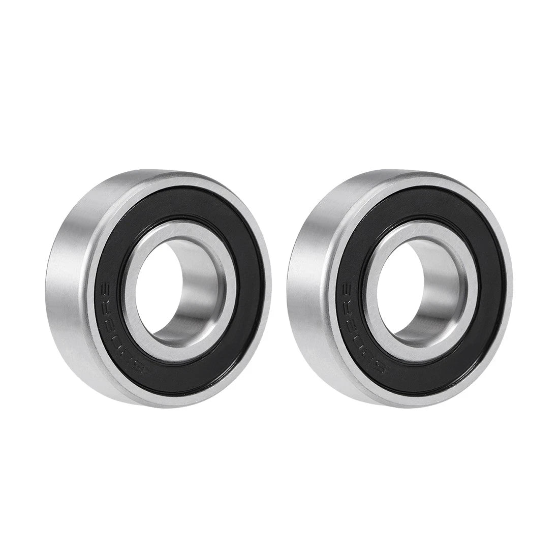 Deep Groove Ball Bearing 15x35x11mm Sealed Chrome Steel Bearing 2 x Pcs