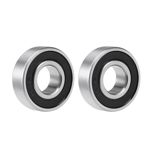 Deep Groove Ball Bearing 15x35x11mm Sealed Chrome Steel Bearing 2 x Pcs