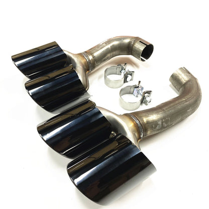 Rear Bumper Exhaust Tips for BMW X3M X4M (2018-2020)