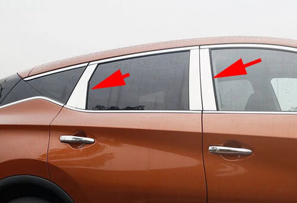 Door Window Center Pillars Cover Trim for Nissan Murano (2015-2021)