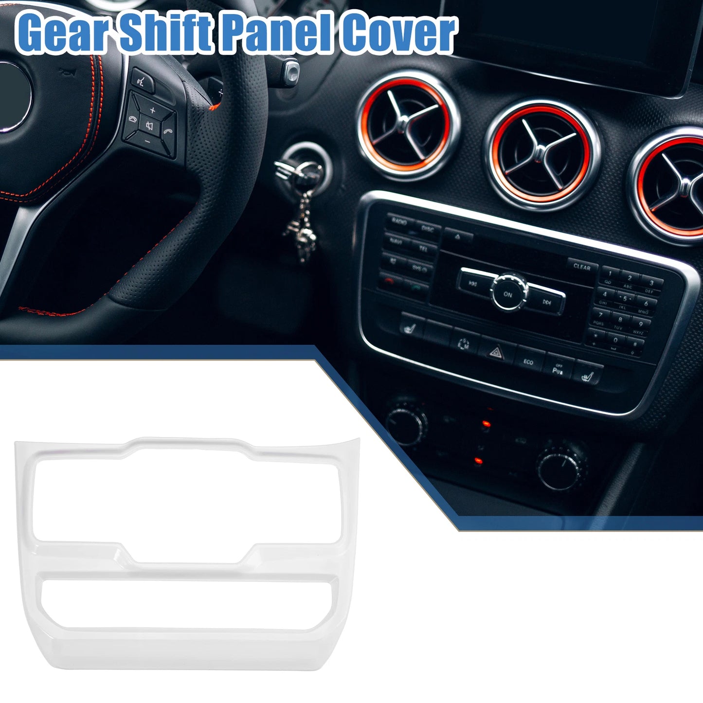 Car Window Control Panel Trim Cover for Jeep Wrangler JL JLU (2018-2022)
