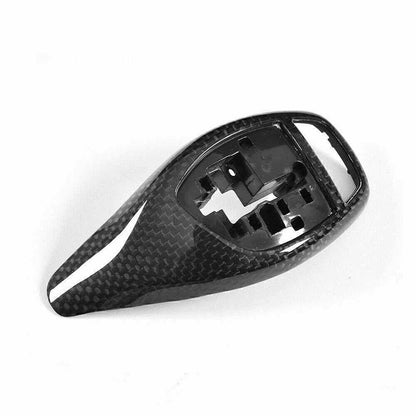 Carbon Fiber Black Gear Shift Knob Cover for BMW F20 F22 F30 F32 F10 (2011-2020)