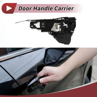 Rear Left Door Handle Carrier for Mercedes-Benz W251 (2006-2013) Black 1 x