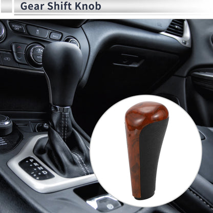 Automatic Gear Shift Knob for Peugeot 306 (1994-2002) Brown Plastic