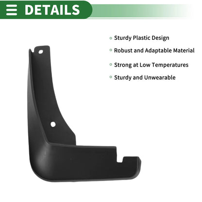 Mud Flaps Splash Guards for Chevrolet MONZA (2019-2024)