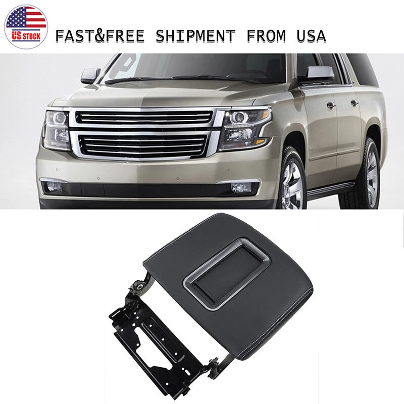 Center Console Armrest Lid for 2014-2019 Chevrolet Silverado & GMC Sierra Black