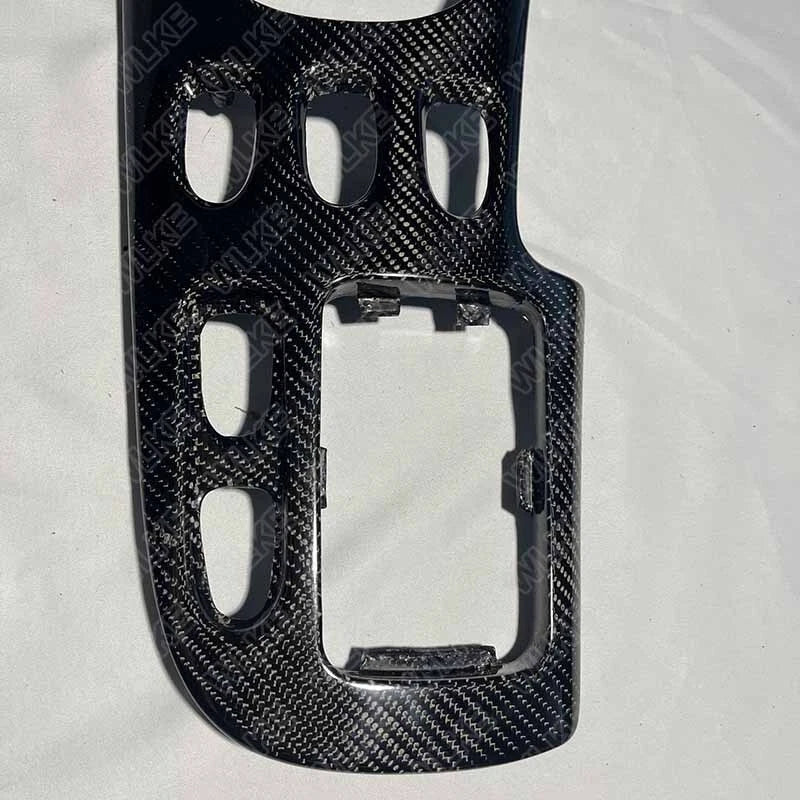 RHD Carbon Fiber Gear Shift Panel Cover Replace for Mazda RX-7 RX7 FD3S