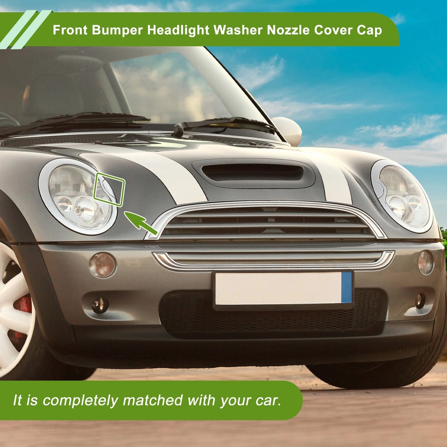 Front Right Washer Nozzle Cover for Mini (2001-2006)