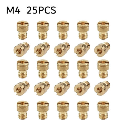 Main Jet 25pcs Carburetor Nozzle for 4-Stroke Scooters