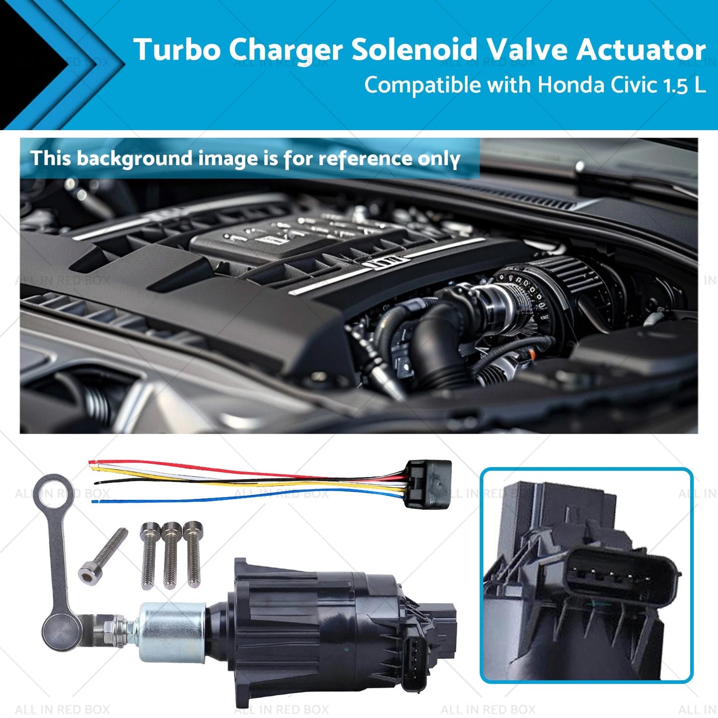 Turbo Charger Solenoid Valve Actuator for Honda Civic 1.5L (2016-2021)