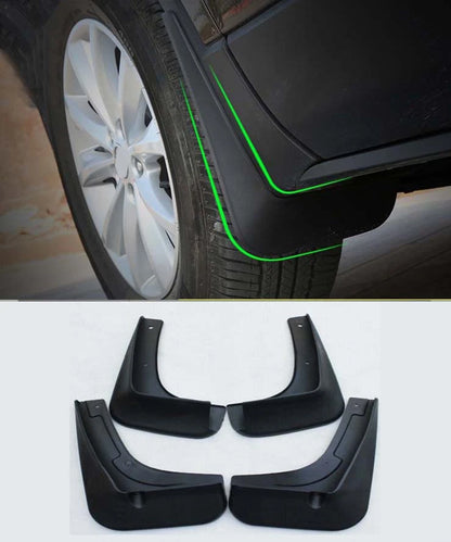 Mud Flaps Splash Guards for Chevy Malibu 4pcs (2013-2015)
