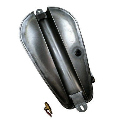 12L Unpainted Silver Fuel Tank for KAWASAKI VULCAN 400 800 (1995-2003)