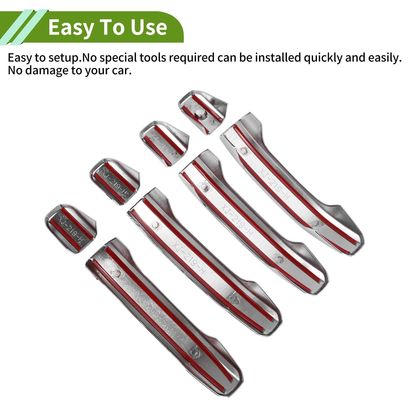 Exterior Door Handle Cover Trim for Chevy Silverado 1500 (2020-2022)