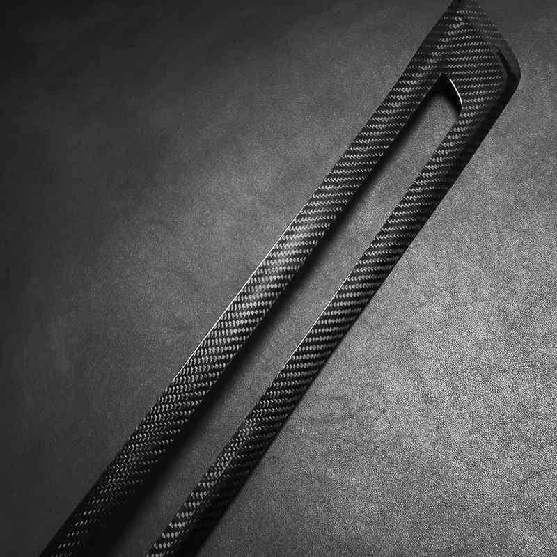 100% Dry Carbon Fiber Door Sill Trim Strip for BMW 4 Series G22 G23 G26 21-23