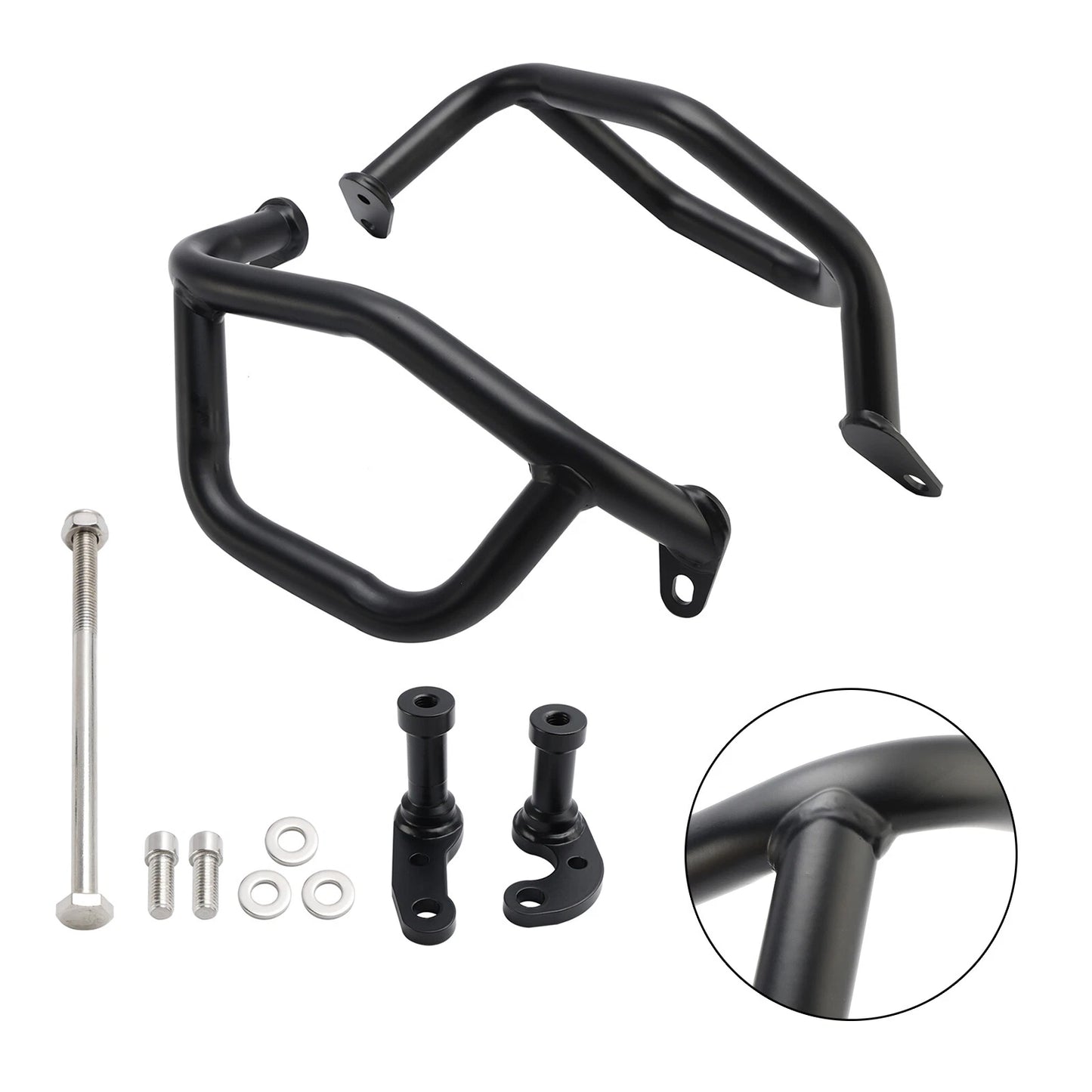 Engine Guard Frame Crash Bar Silver for Honda NX400 NX500 (2024)