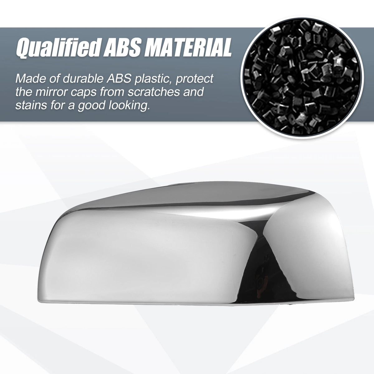Left Mirror Cover Cap Chrome for Land Rover Range Rover Sport Discovery (2005-2013)