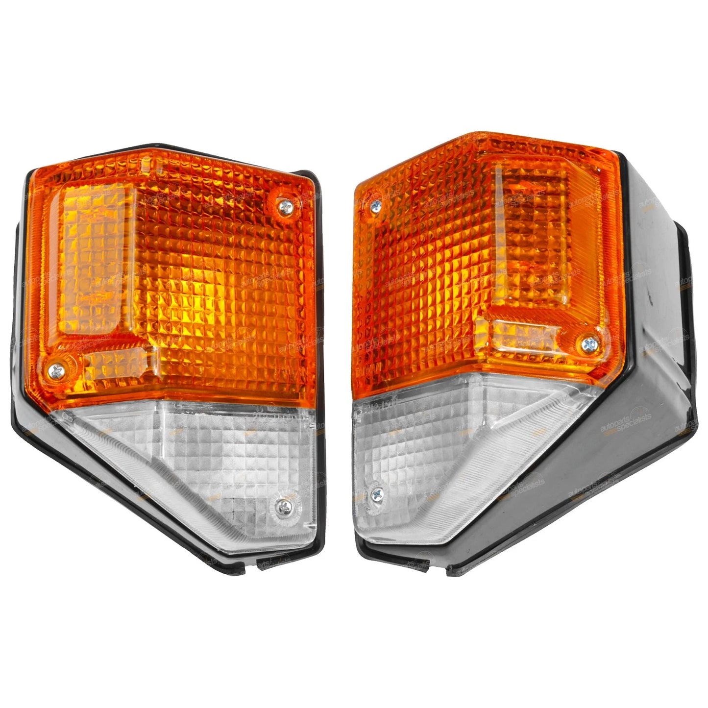 LH+RH Front Corner Lights 2 x for Toyota Landcruiser 70 75 (1985–1999)