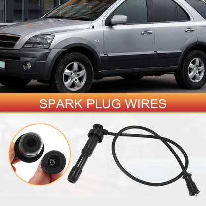 3pcs Spark Plug Wire Ignition Coil Cable for Kia Sorento (2003-2006)