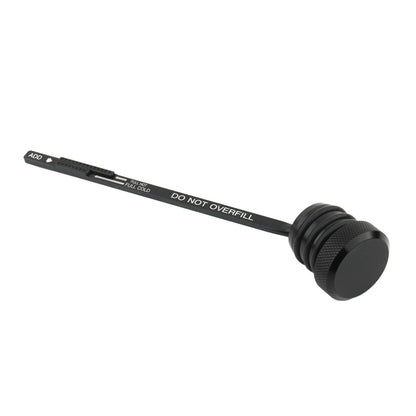 Dipstick Fuel Cap for Harley Touring FLHT FLHS FLTC (1993-1998) Black
