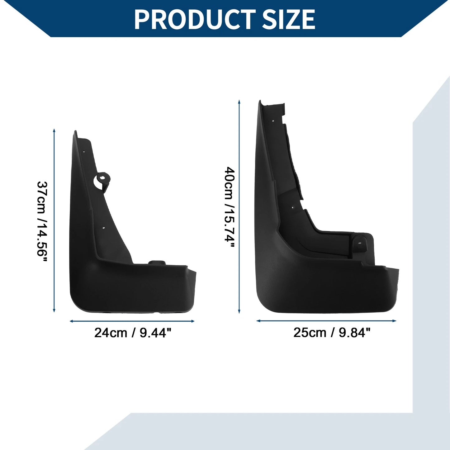 Mud Flaps Splash Guards 1 Set for BMW X6 G06 M Sport (2020-2021)