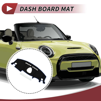 Dashboard Cover Mat for BMW Mini Clubman 2015-2024 Sun Protector Black Blue